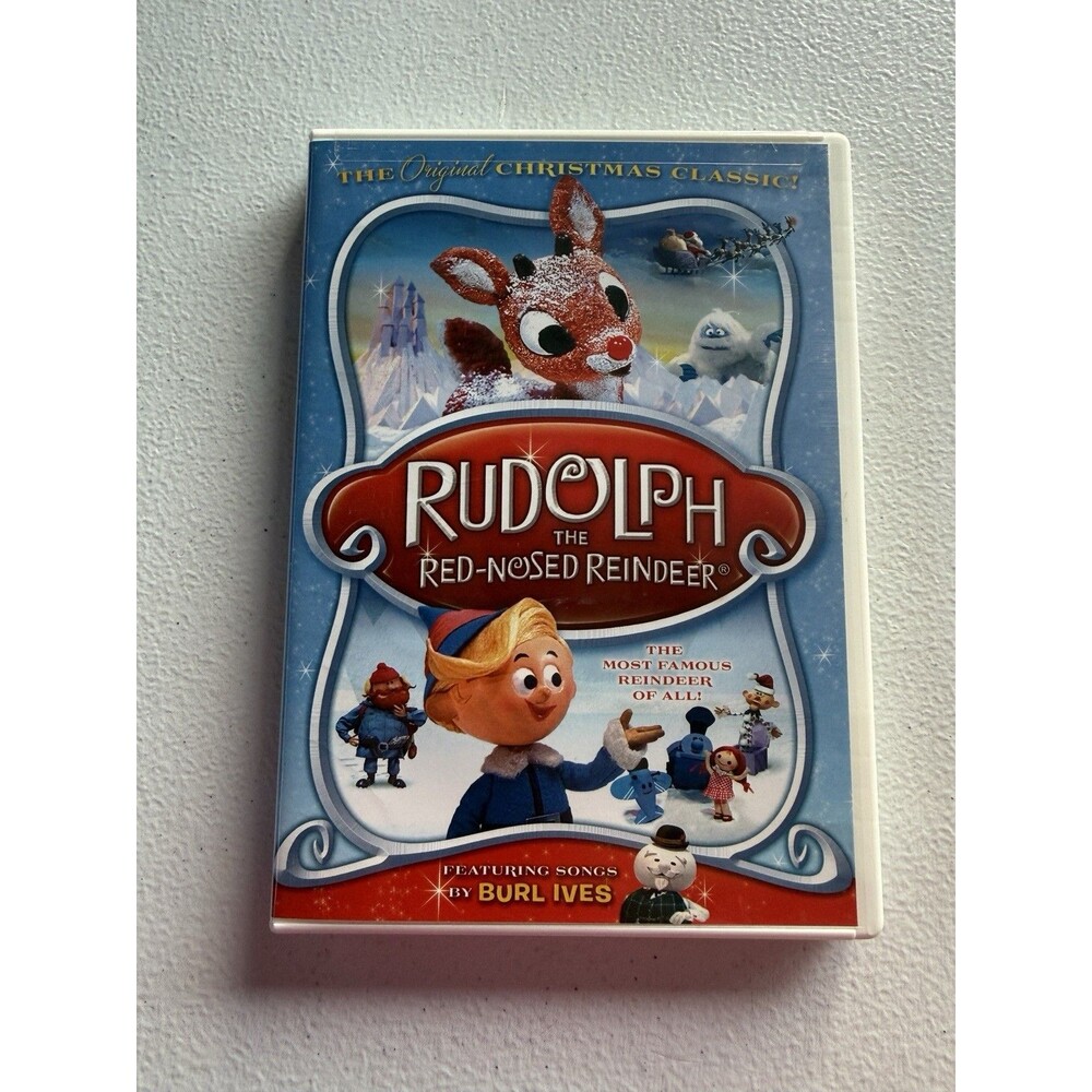 Rudolph the Red-Nosed Reindeer DVD (1964) Classic Media Christmas Movie.